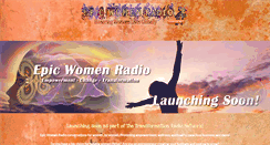 Desktop Screenshot of epicwomenradio.com